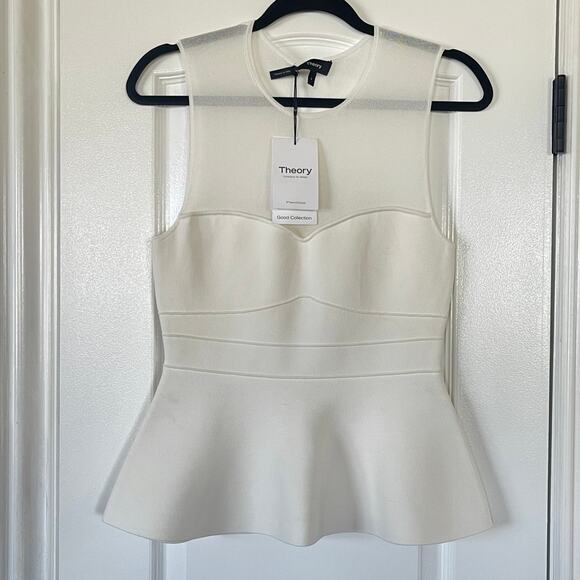 Theory Women's Yoke Shel Size Small New - Picture 3 of 8